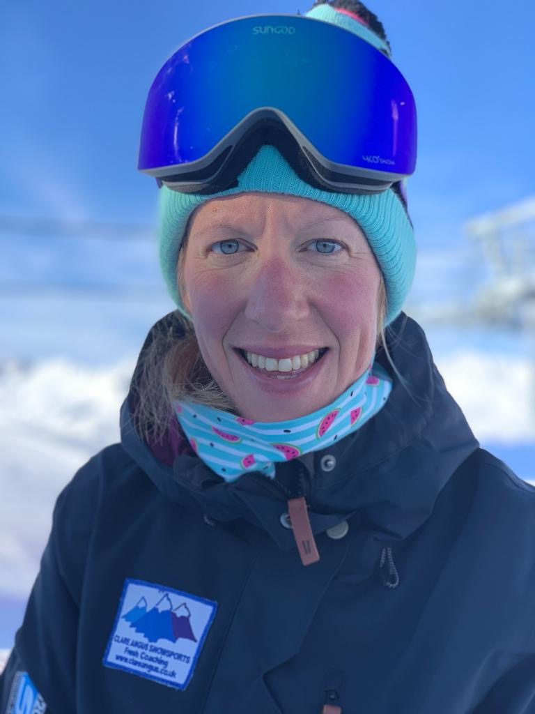 Portrait Clare Angus Val d'Isère