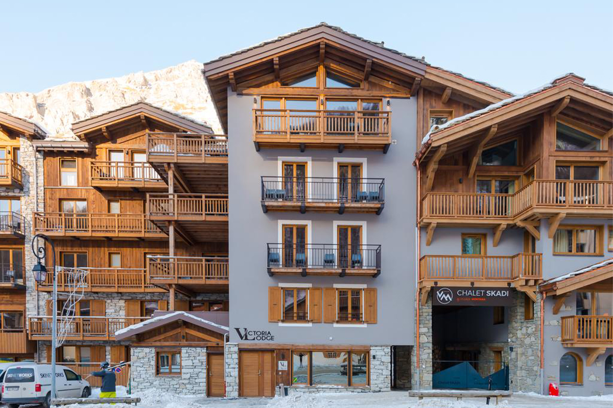 Façade hiver - Victoria Lodge, Friendly Hôtel Val d'Isère