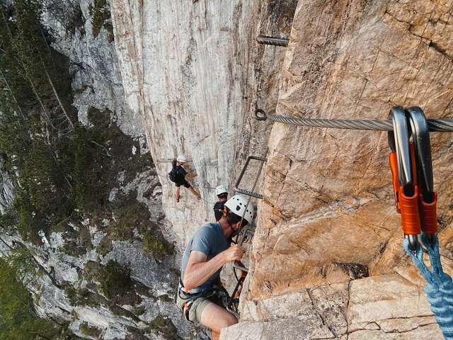 Roc de la Tovière via ferrata