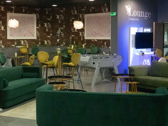 Lounge area