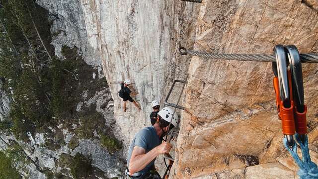 Roc de la Tovière via ferrata